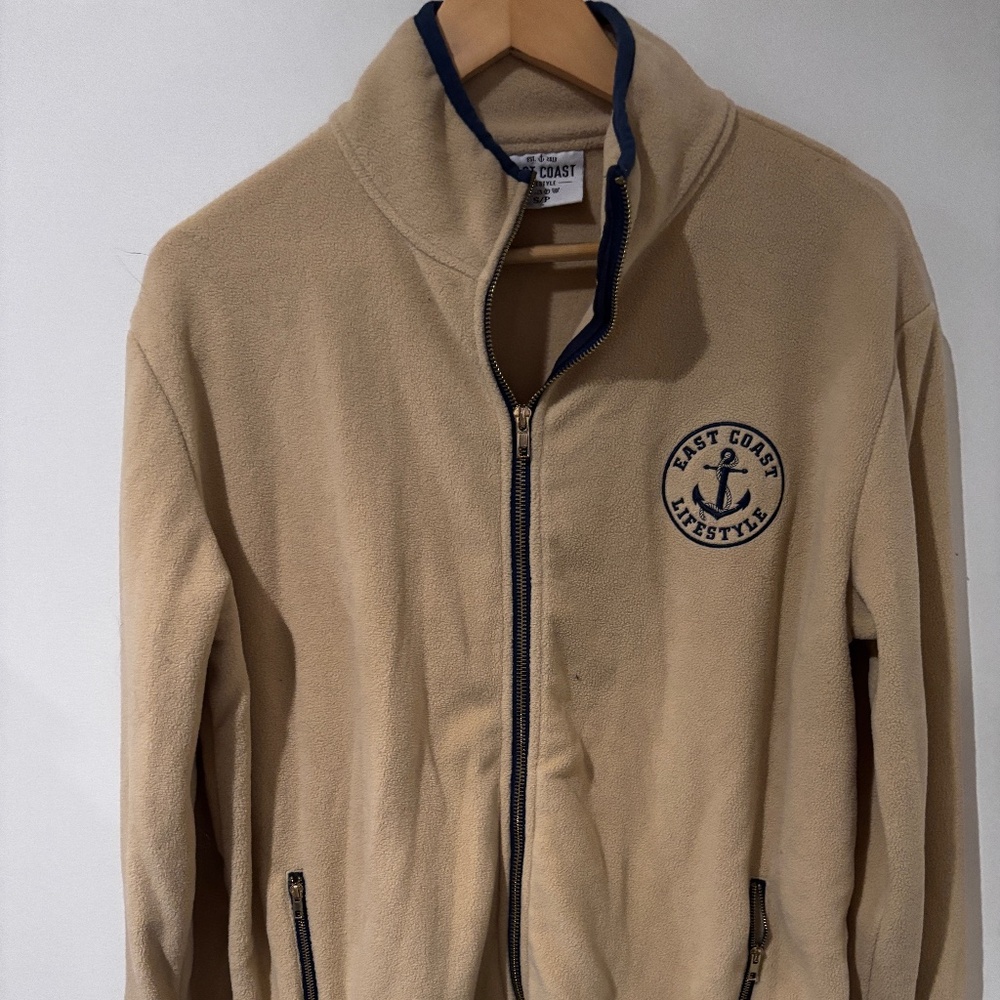 Deadstock East Coast Lifestyle fleece zip-up